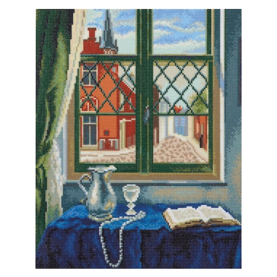 16" x 20" Still Life Window Diamond Art Kit by Make Market®